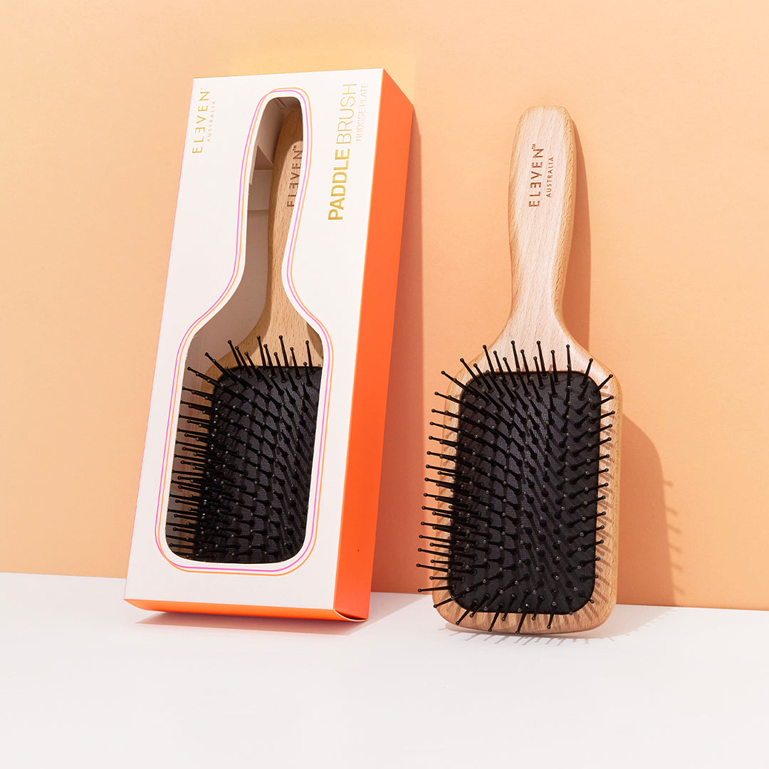 HOUTEN PADDLE BORSTEL
