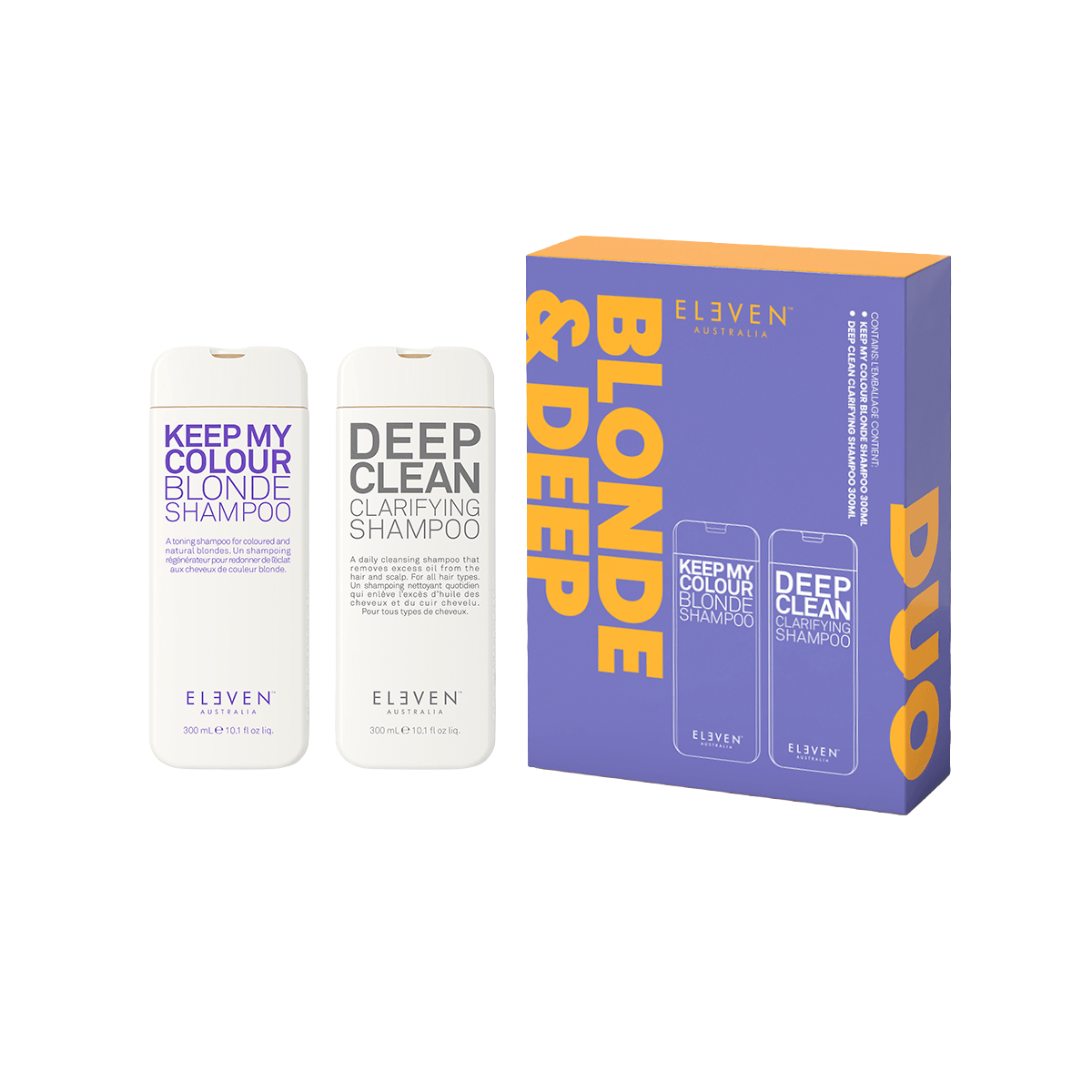 BLONDE & DEEP CLEAN SHAMPOO DUO