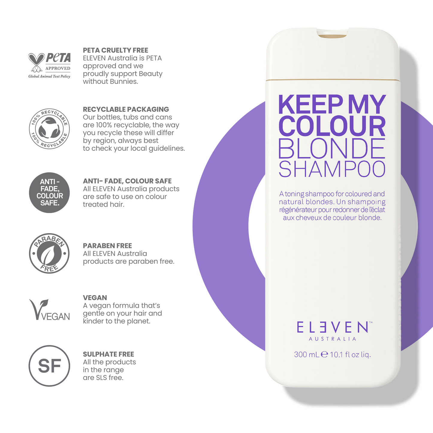 KEEP MY COLOUR BLONDE SHAMPOO