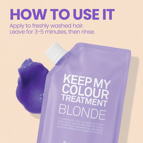 HOUD MIJN KLEURBEHANDELING BLOND