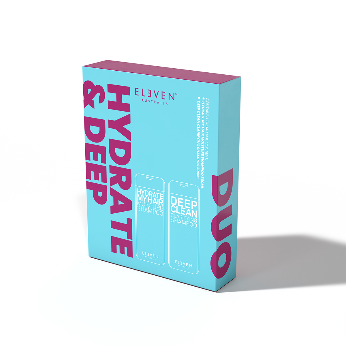 HYDRATERENDE EN DIEPREINIGENDE SHAMPOO DUO