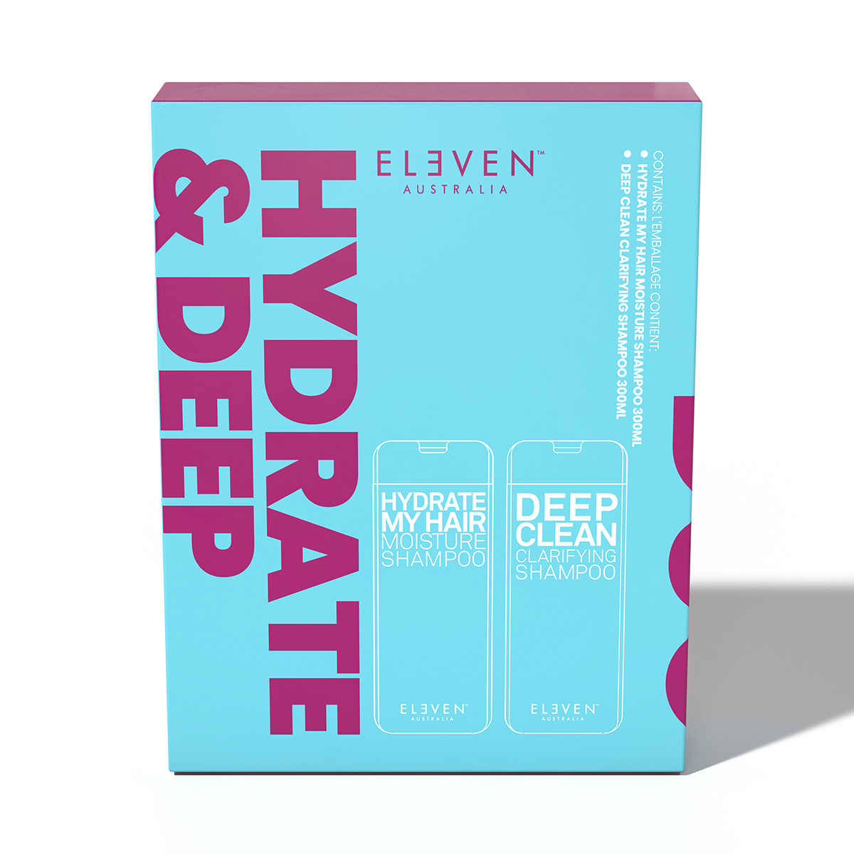 HYDRATERENDE EN DIEPREINIGENDE SHAMPOO DUO