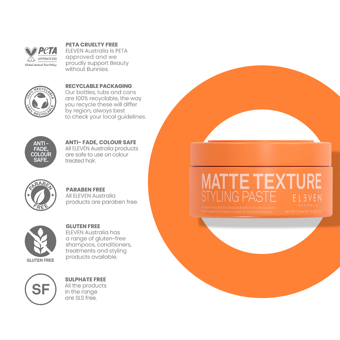 MATTE TEXTUUR STYLING PASTA 85g
