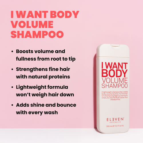 IK WIL SHAMPOO VOOR VOLUME
